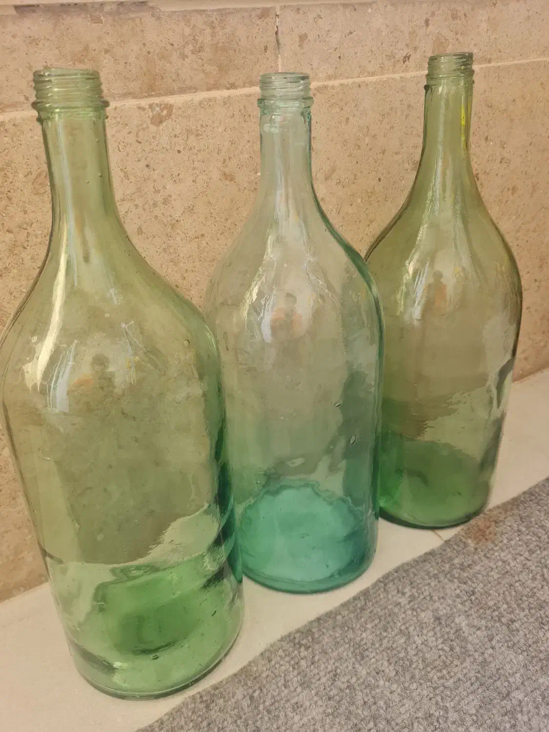 بطری شیشه|ظروف نگهدارنده، پلاستیکی، یک‌بارمصرف|ارومیه, |دیوار