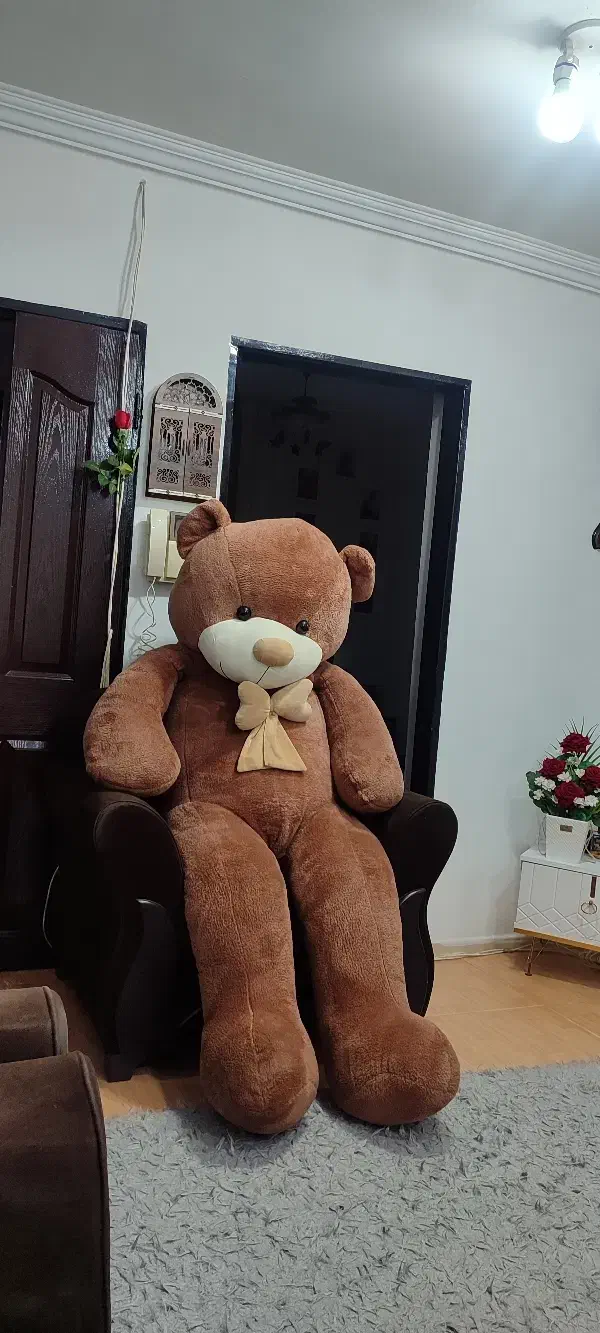 خرص 2متری تدی خارجی ترک|اسباب‌بازی بچه|رشت, ولکس|دیوار