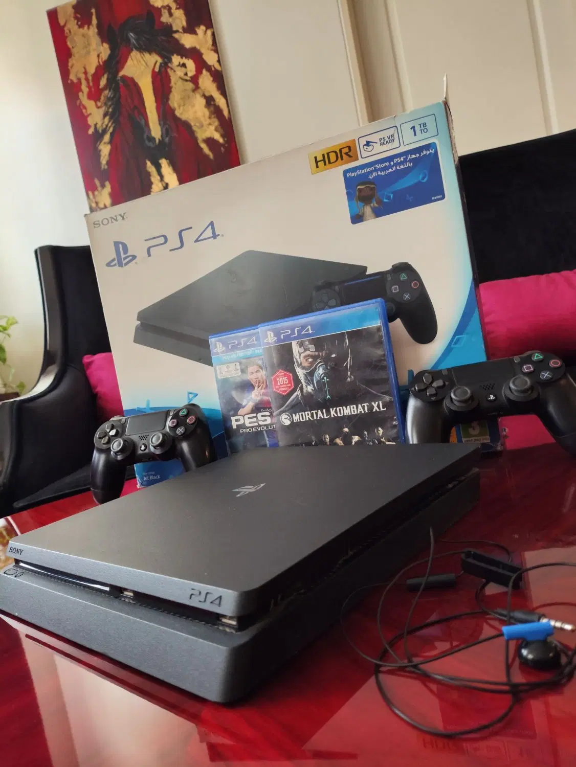 PS4 slim 1 tra|کنسول، بازی ویدئویی و آنلاین|پردیس, فاز ۱|دیوار
