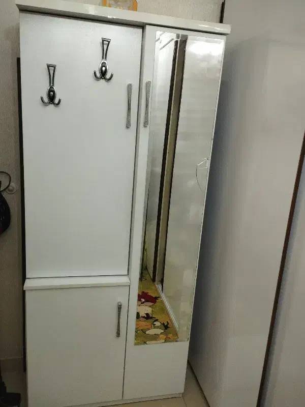 کمدجا کفشی و آویز لباس ، آینه دار|جاکفشی، کمد، دراور|قم, عمار یاسر|دیوار