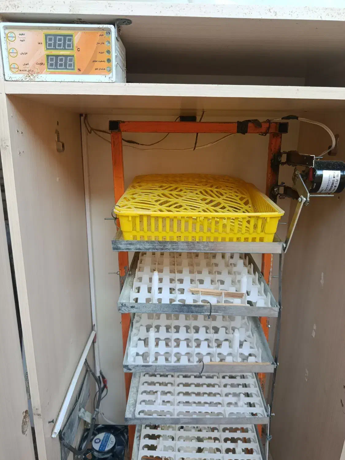 دستگاه جوجه کشی سینا 210 تایی تمام اتوماتیک|لوازم جانبی حیوانات|قم, وادی السلام|دیوار