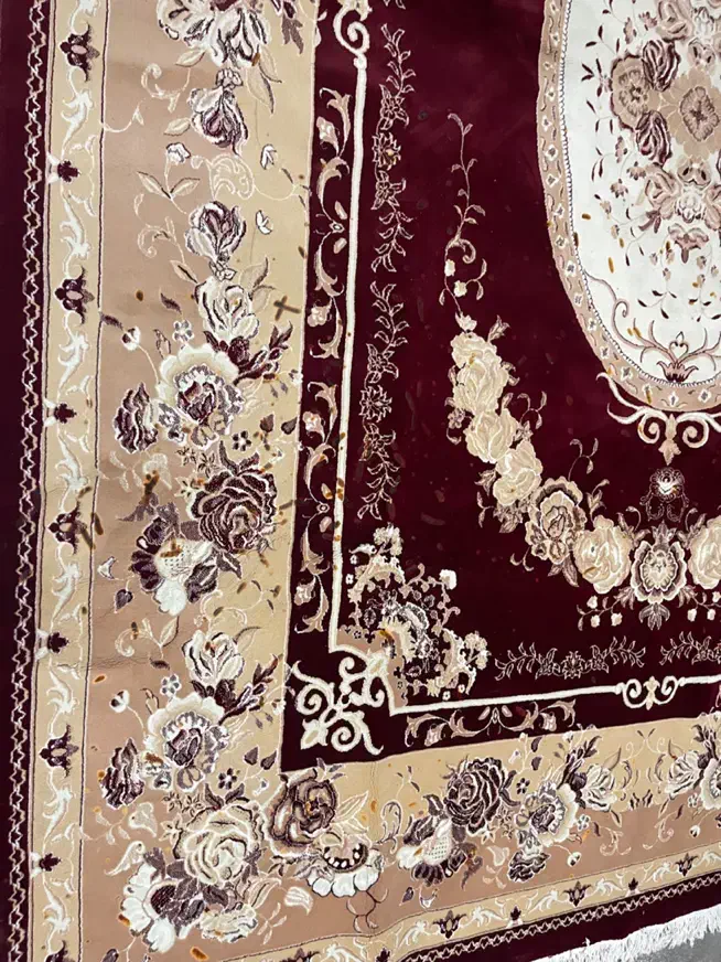 قالی ۱۲ متری ۱۷۰۰ شانه|فرش|ساری, |دیوار