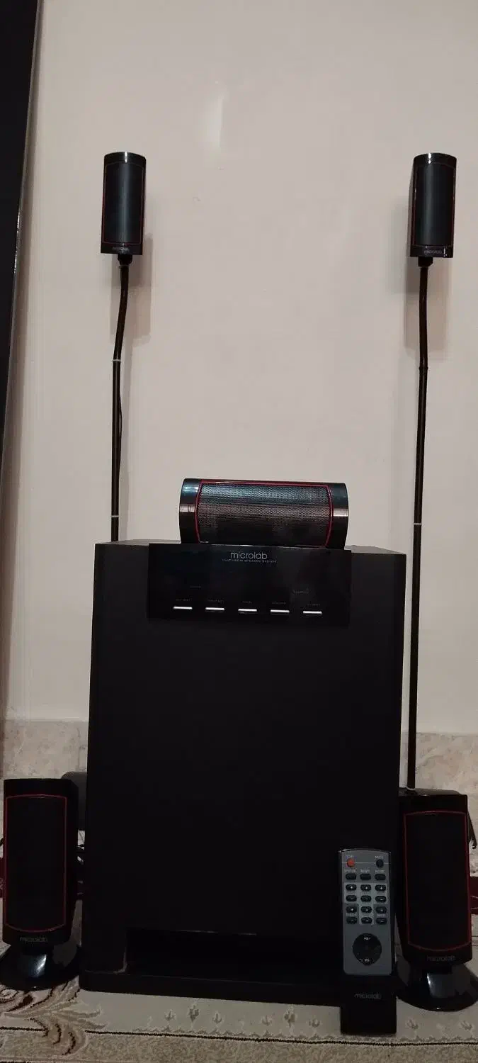 اسپیکر  برند میکرو لب شش تیکه|سیستم صوتی خانگی|تهران, قصر فیروزه ۱|دیوار