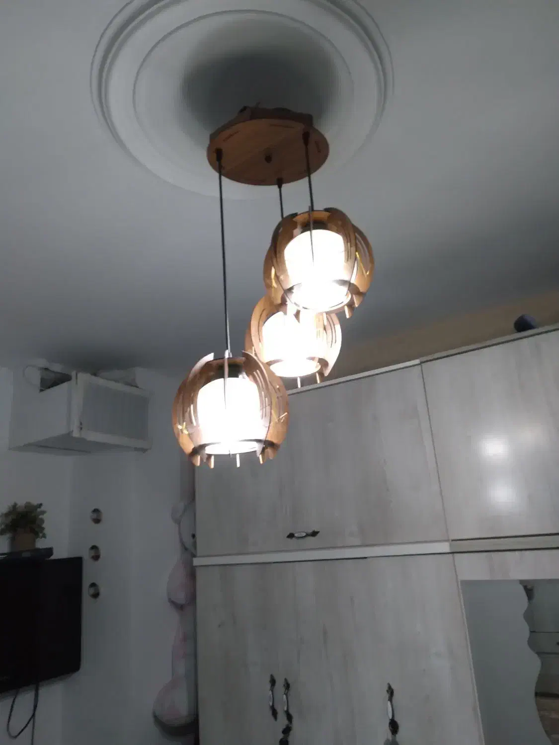 لوسترچوبی|لوستر و چراغ آویز|ورامین, ورامین|دیوار