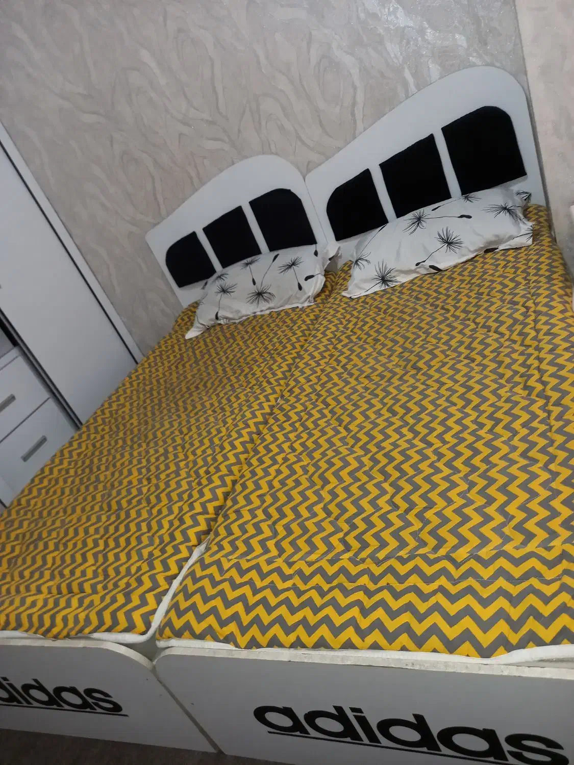 ۲ تا تخت خواب تک نفره|تخت و سرویس خواب|مرند, |دیوار