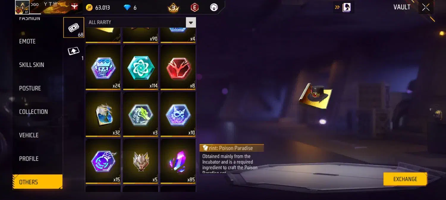 اکانت فری فایر شاخ|کنسول، بازی ویدئویی و آنلاین|مرند, |دیوار