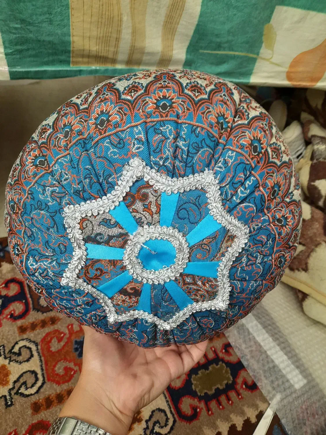 سرویس کامل ترمه یزد|رختخواب، بالش، پتو|رفسنجان, |دیوار