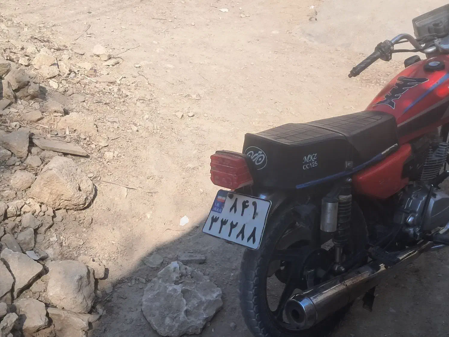 موتور سی جی 150 مدل 402|موتورسیکلت|خمیر, |دیوار