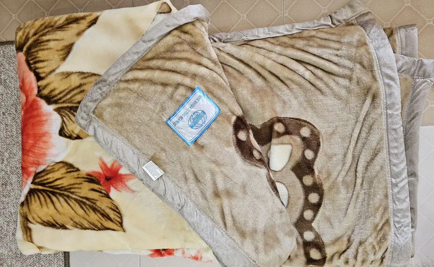 پتو رویال ضخیم و دو نفره|رختخواب، بالش، پتو|کرمانشاه, |دیوار