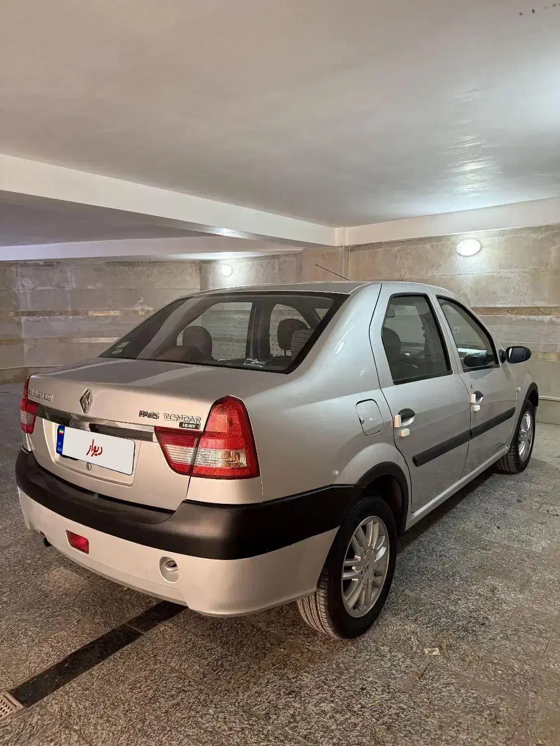 رنو پارس تندر مدل 1396 مولتی مدیا سند تکبرگ|خودرو سواری و وانت|گرگان, |دیوار