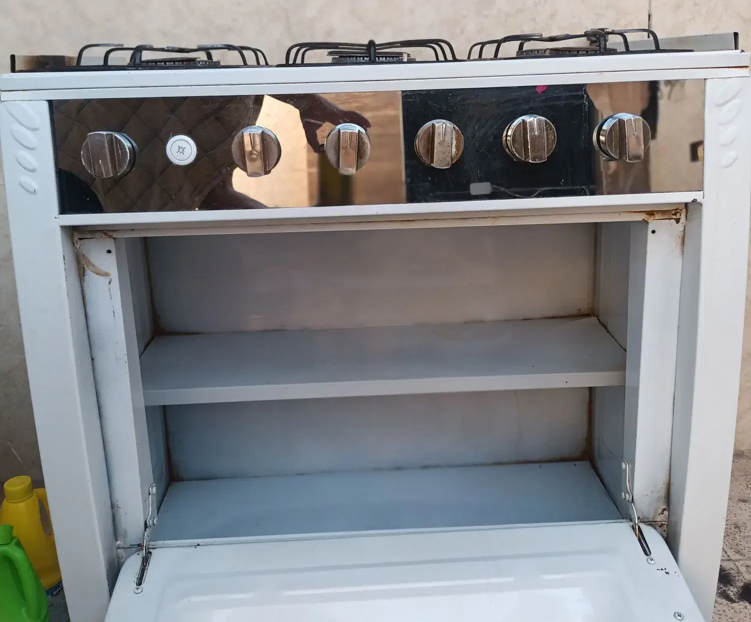 اجاق گاز۵شعله طرح فر|اجاق گاز و لوازم برقی پختوپز|محمدیه-قزوین, |دیوار