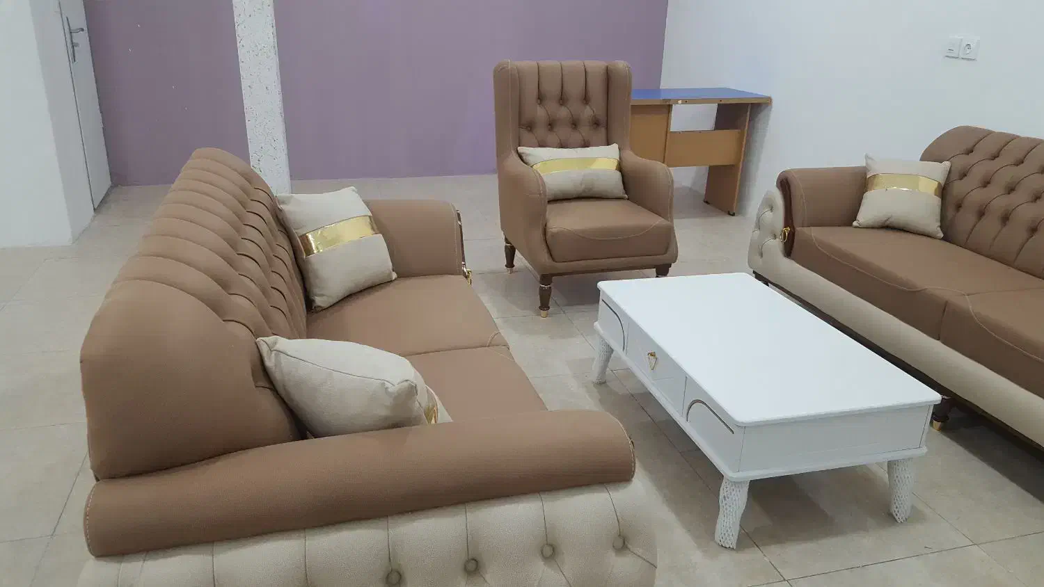 مبل منیال کد۴۴۴|مبلمان خانگی و میز عسلی|آران و بیدگل, |دیوار