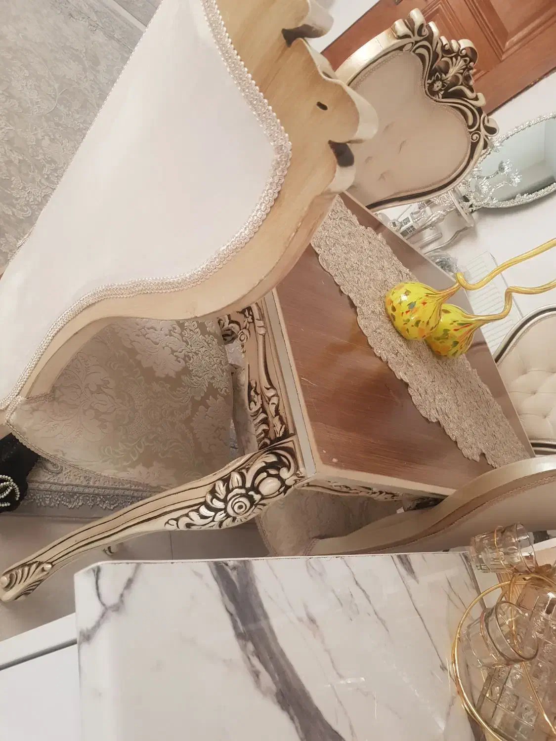 میز ناهار خوری ۴ نفره|میز و صندلی غذاخوری|گلستان (تهران), |دیوار