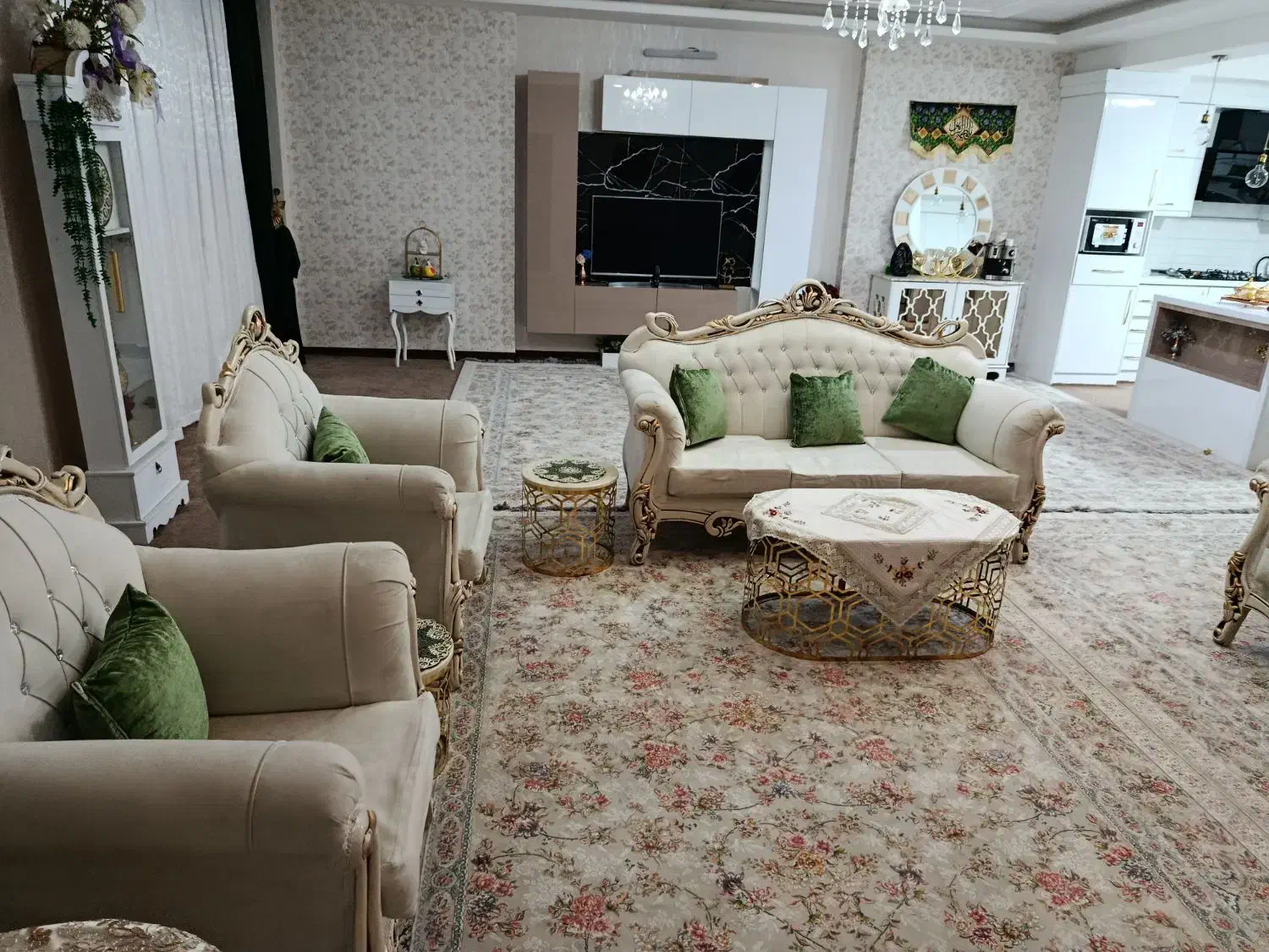 مبل هفت نفره|مبلمان خانگی و میز عسلی|زاهدان, |دیوار