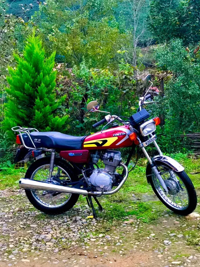 موتر هوندای ۱۲۵ مدل ۸۵ مزاعده ایی، کاملا سالم|موتورسیکلت|فومن, |دیوار