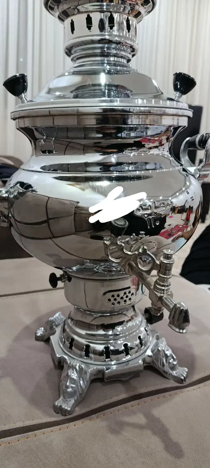 سماور نو بدون خط وخش|سماور، چایساز، قهوهساز|سبزوار, هویزه|دیوار