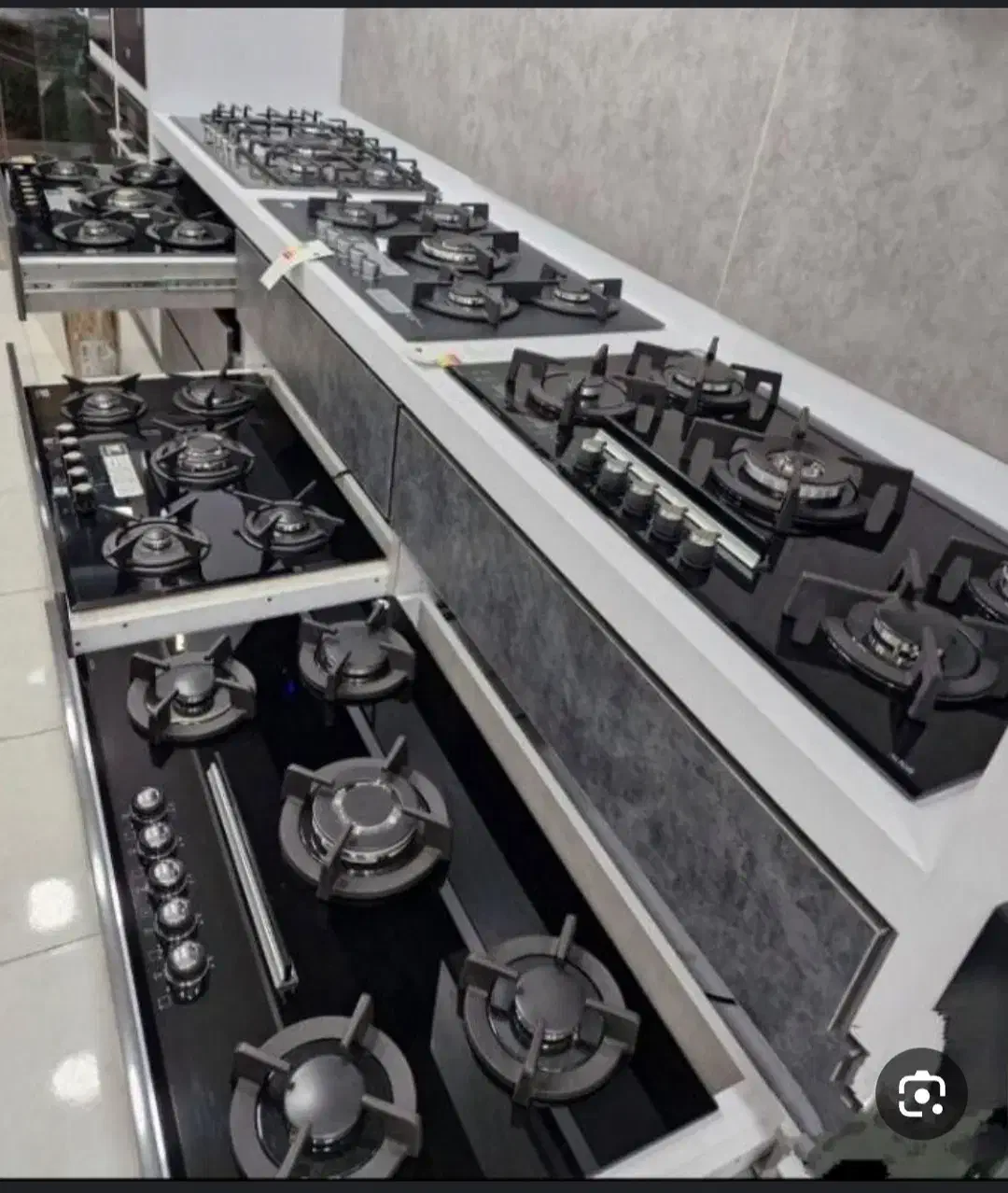 مرکز گاز صفحه رو کابینتی آشپزخانه آلمون پارس p5|اجاق گاز و لوازم برقی پخت‌وپز|شیراز, نصر|دیوار