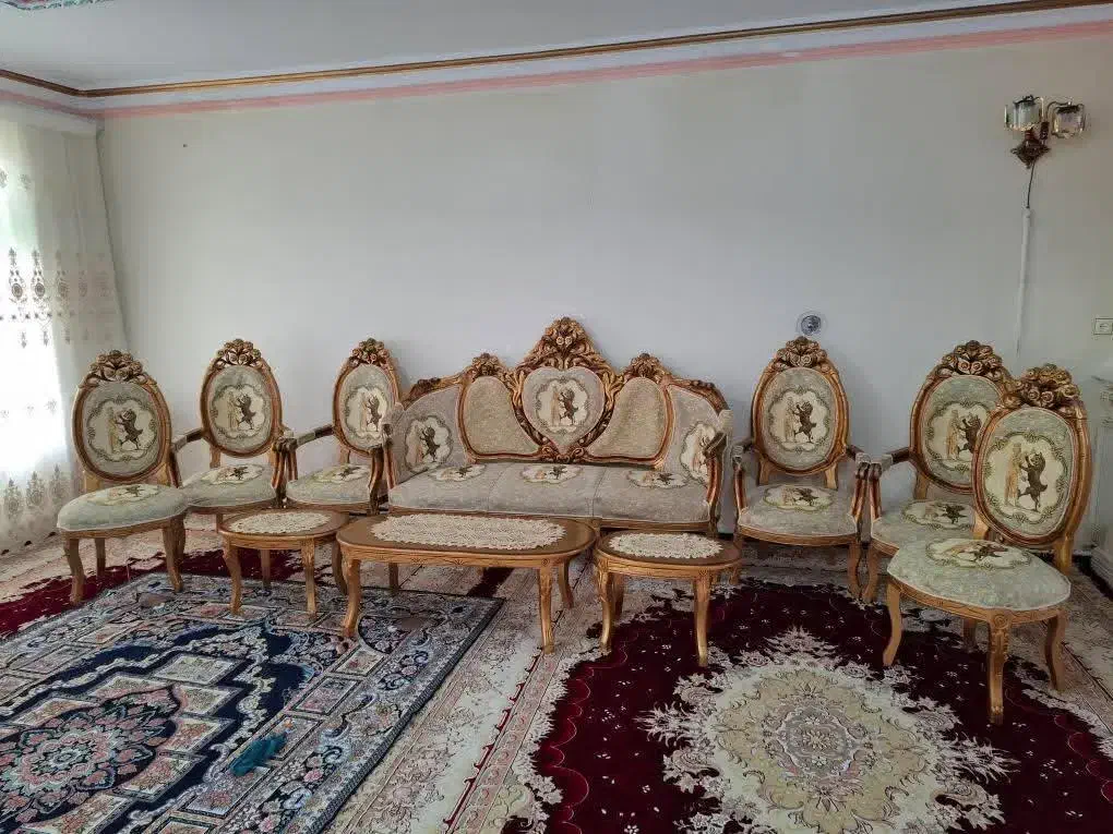 مبل سلطنتی|مبلمان خانگی و میز عسلی|مشگین شهر, |دیوار