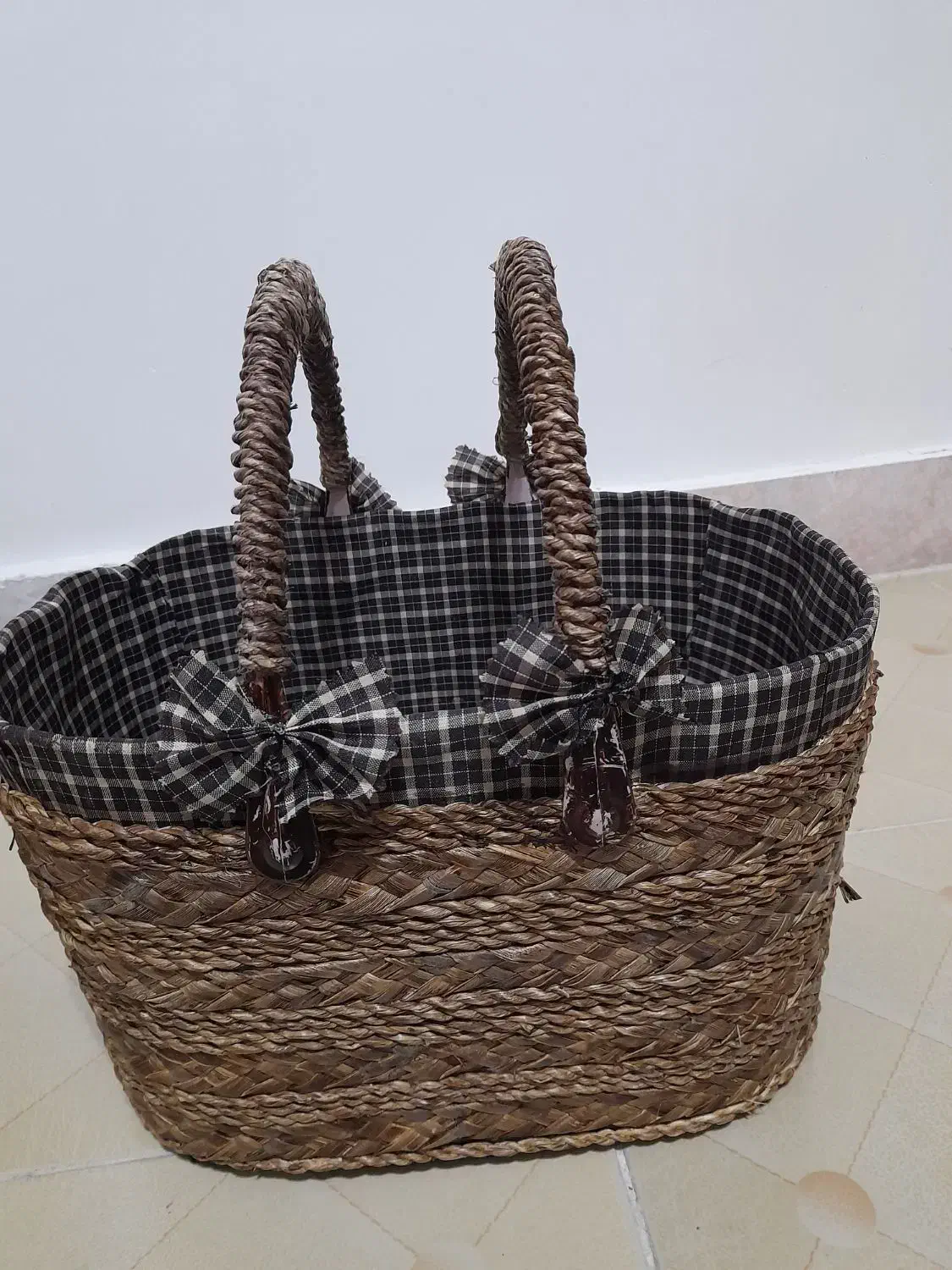 سبد پیک نیک کاملا نو|آبچکان و نظمدهنده ظروف|آستانه اشرفیه, |دیوار