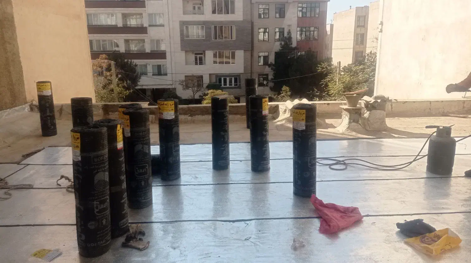 آسفالت،ایزوگام،قیرگونی حتایک متر|خدمات پیشه و مهارت|فردیس, خیام غربی|دیوار