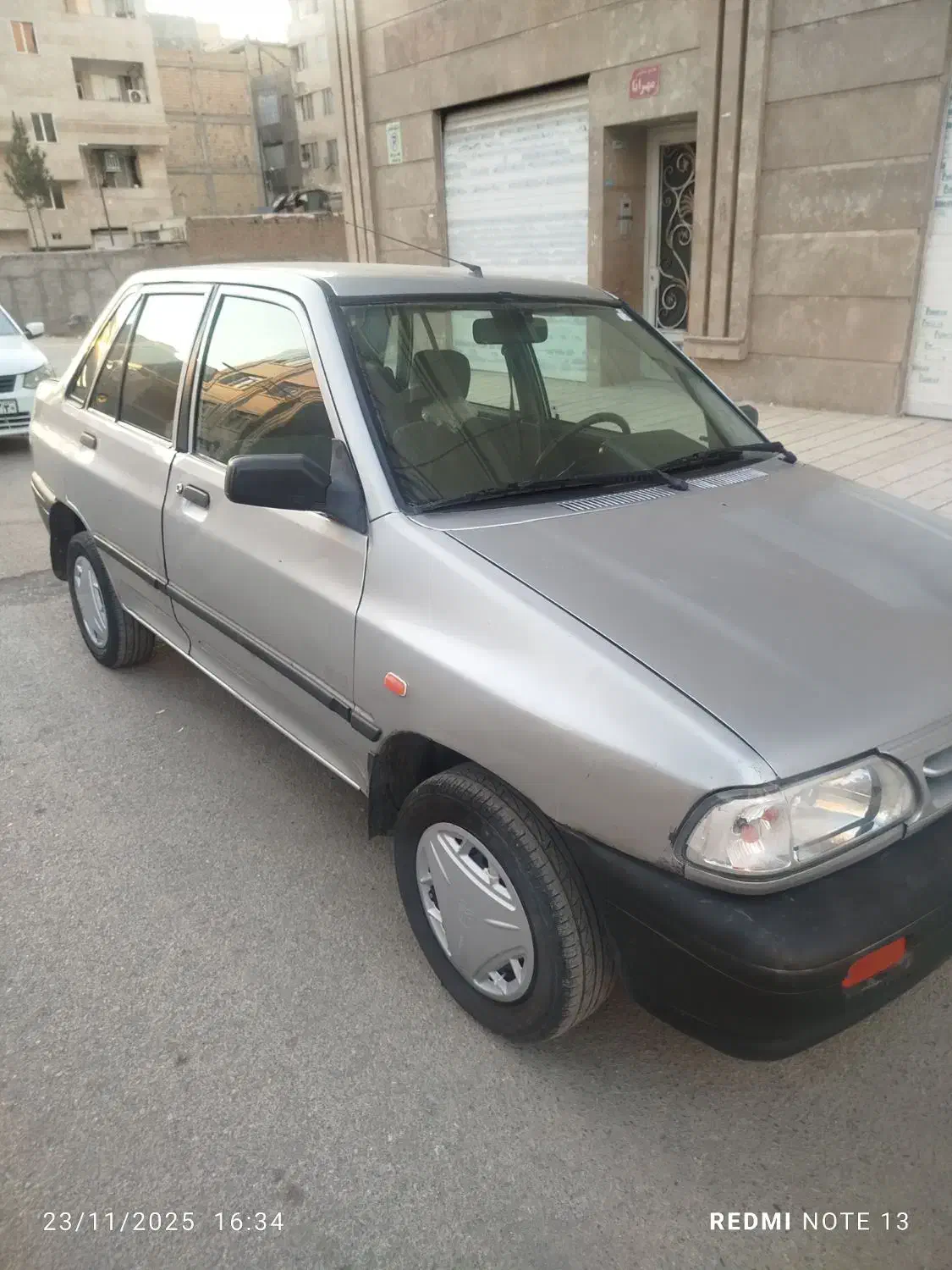 پرایدصبا مدل۸۷ نقره ای|خودرو سواری و وانت|کرج, خرمدشت|دیوار