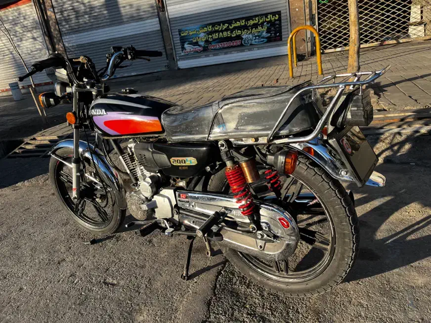 هندا 200|موتورسیکلت|مشهد, میعاد (شهرک غرب)|دیوار