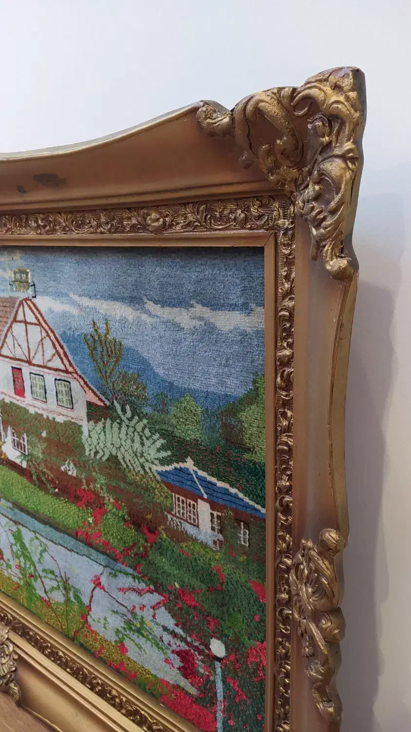 تابلو فرش و نقاشی|تابلو فرش|گرگان, |دیوار