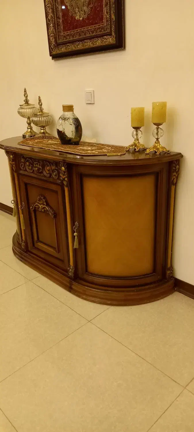 بوفه کنسول ویترین|بوفه، ویترین، کنسول|هشتگرد, فاز ۲ مهستان|دیوار