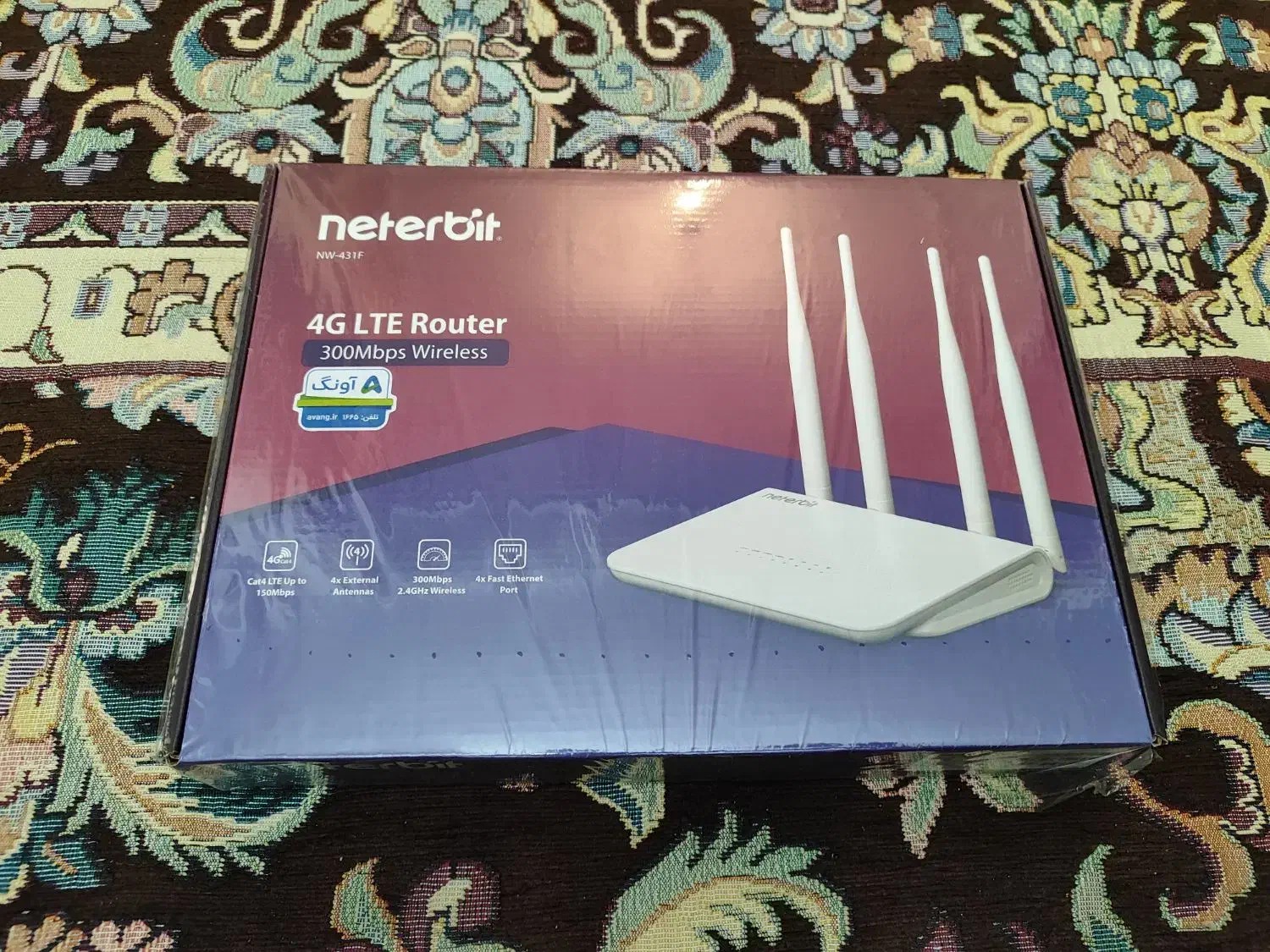 مودم نتربیت 4g LTE router سیم کارت خور|مودم و تجهیزات شبکه|تهران, امام حسین|دیوار