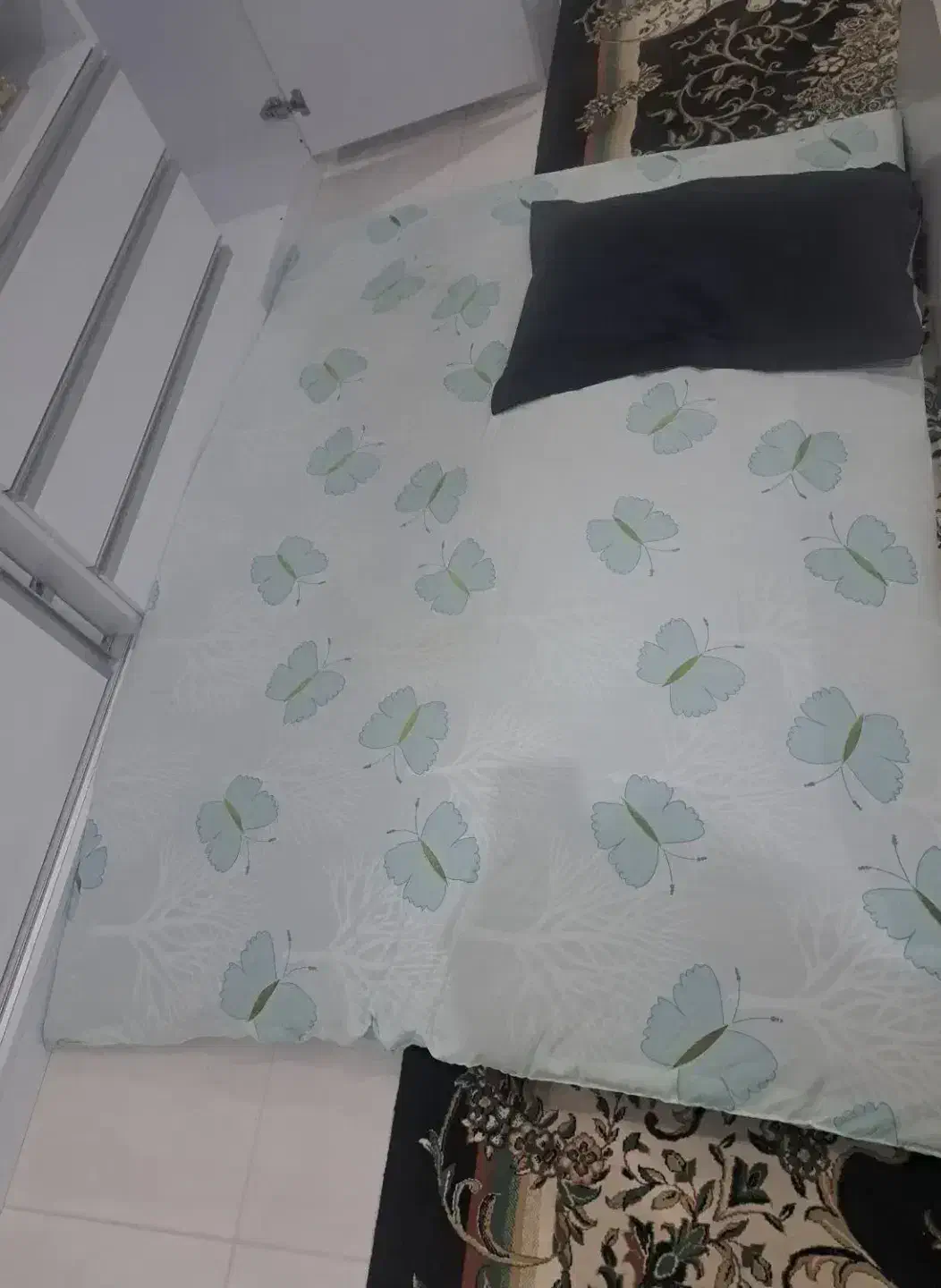 حراج تشک و لحاف پنبه ای دو نفره و پشتی پته|تشک تختخواب|کرمان, |دیوار