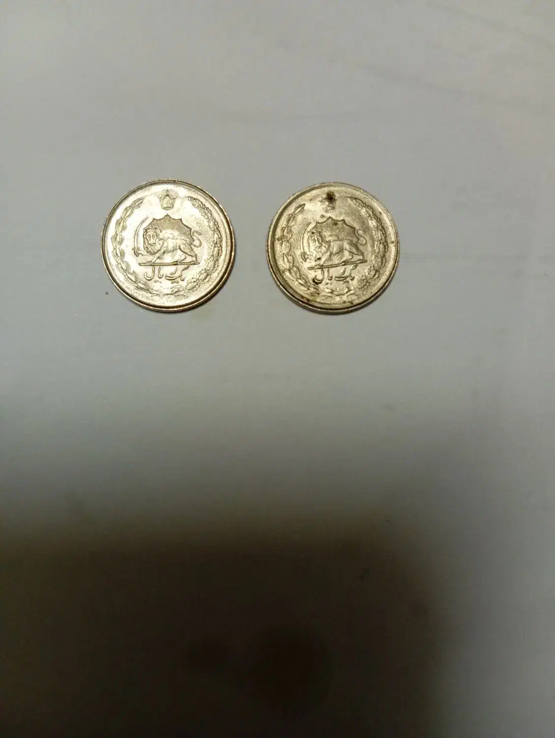 سلام دوستان عزیز دو عدد سکه شاهنشاهی ایران|کلکسیون سکه، تمبر، اسکناس|اسلام‌شهر, شهرک مفیدی|دیوار