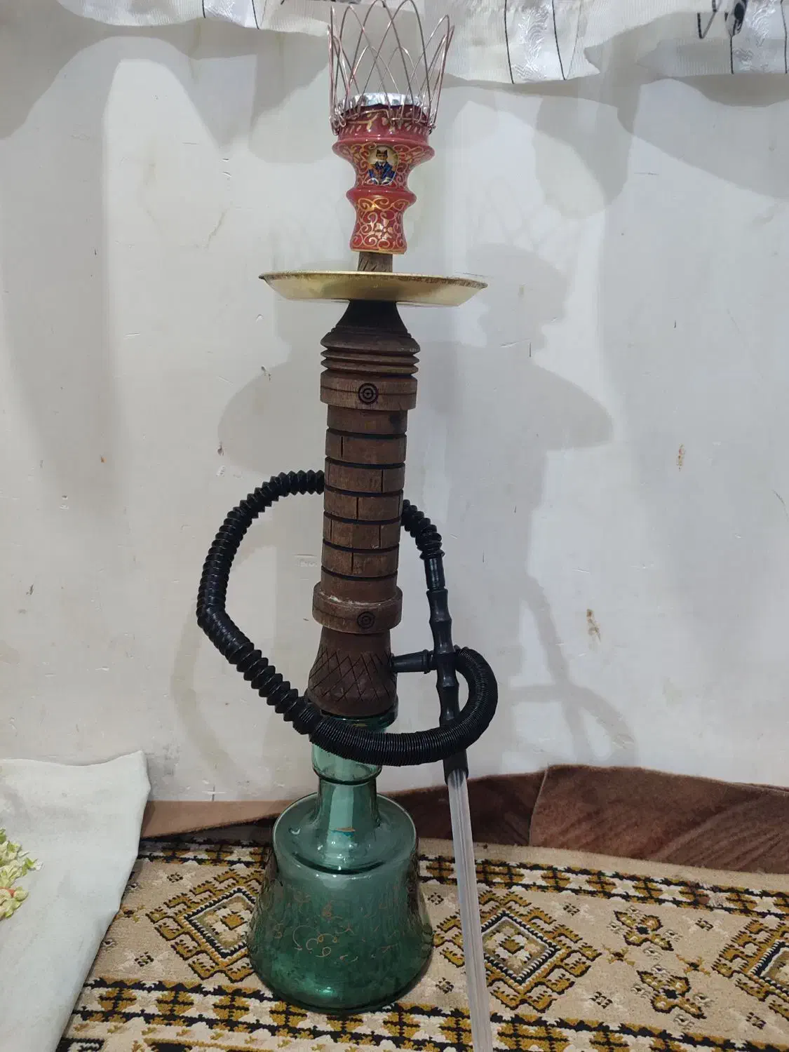 قلیون چوبی|کلکسیون و سرگرمی|نیشابور, فضل|دیوار