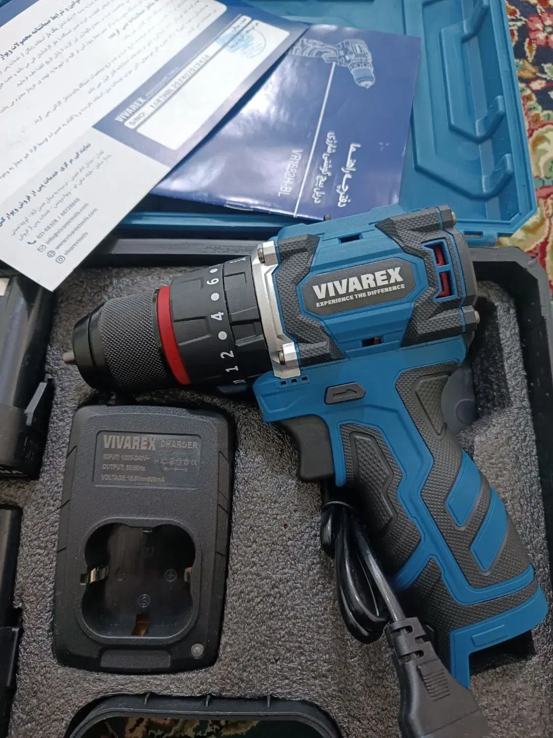 دریل شارژی ویوارکس|ابزارآلات|بردسیر, |دیوار