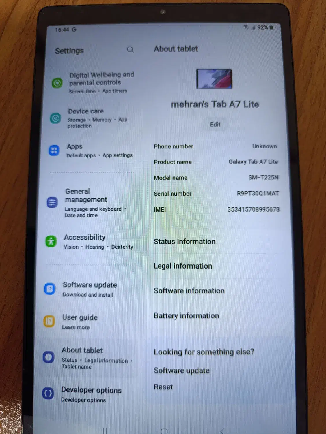 تبلت A7 lite|تبلت|سمنان, |دیوار