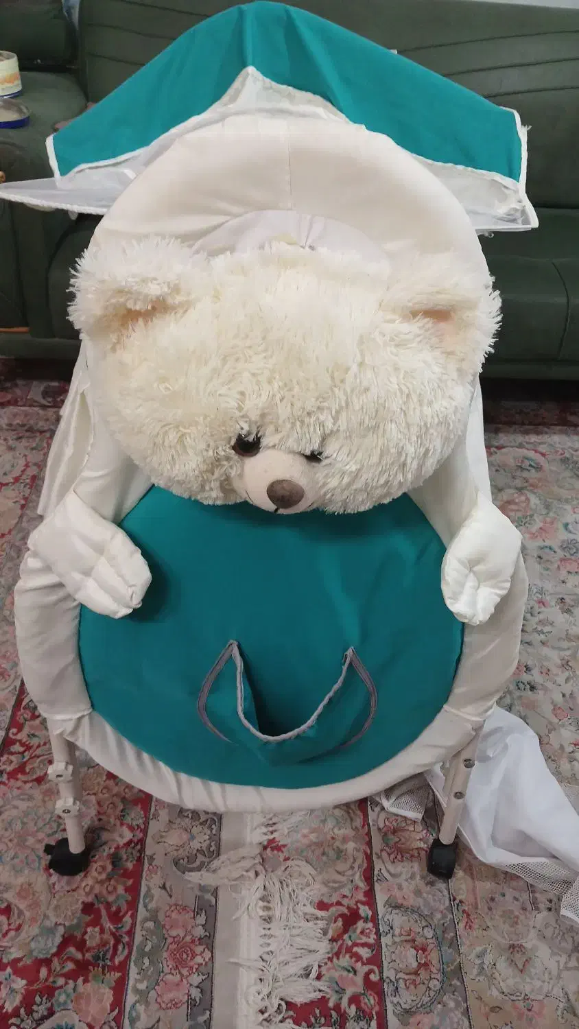 تخت پارک گهواره ای|تخت و صندلی بچه|قرچک, شهرک طلائیه|دیوار