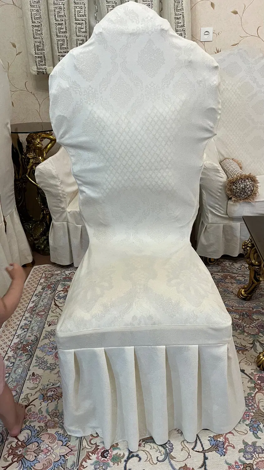 روکش مبل سلطنتی مدل خفاشی ۹نفره درحدنو|مبلمان خانگی و میز عسلی|تهران, میدان ولیعصر|دیوار