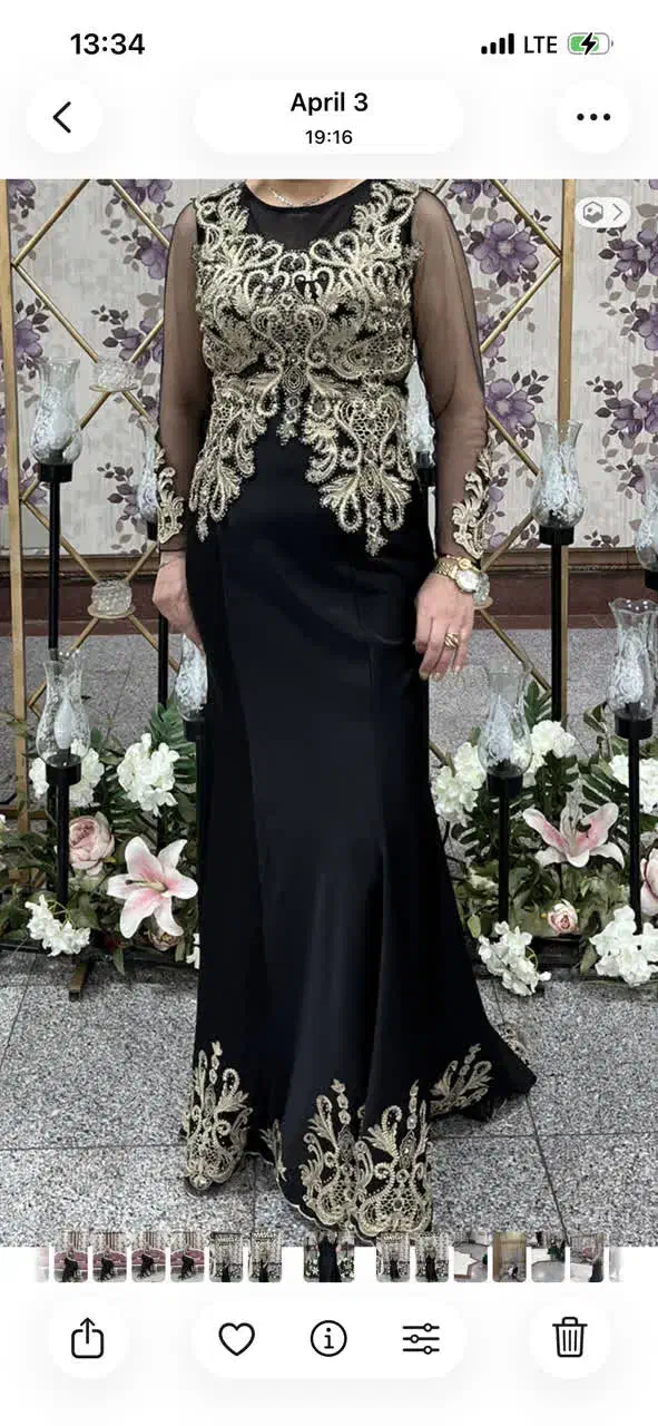 لباس مجلسی کارشده|لباس|شاهینشهر, فدک|دیوار