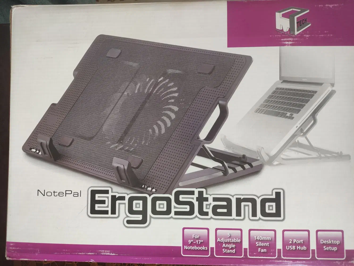 پایه لبتاب دارای فن|قطعات و لوازم جانبی رایانه|همدان, |دیوار