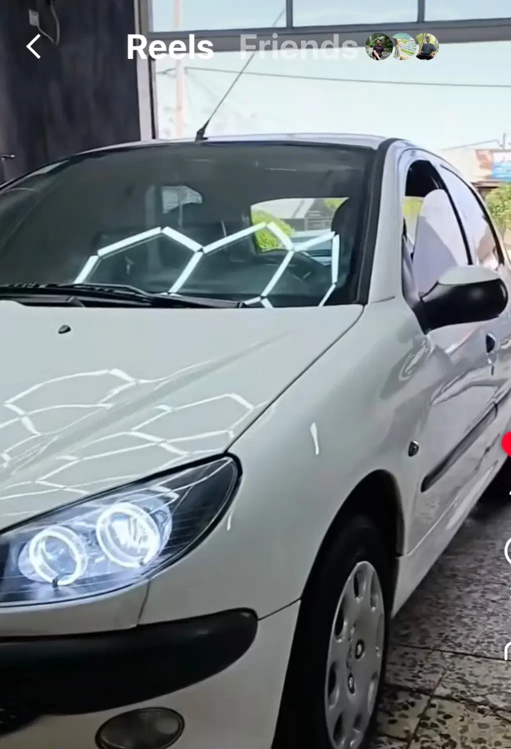 206 مدل ۹۴ تیپ دو|خودرو سواری و وانت|رشت, فرزانه|دیوار