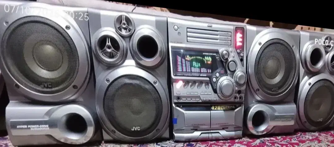 jvc 4200|سیستم صوتی خانگی|اشتهارد, |دیوار