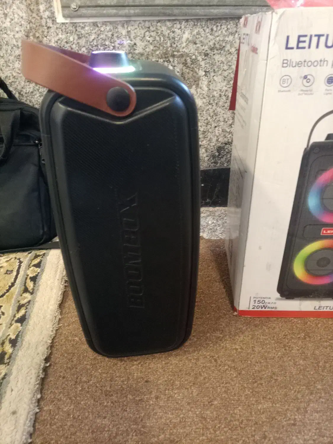 اسپیکر بلوتوثیboombox leito|پخش‌کننده همراه|تهران, جنت‌آباد جنوبی|دیوار