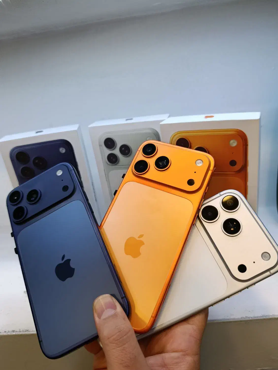 طرح آیفون17 پرومکس باریجستری وگارانتی سوپر فول کپی|موبایل|تهران, نازیآباد|دیوار