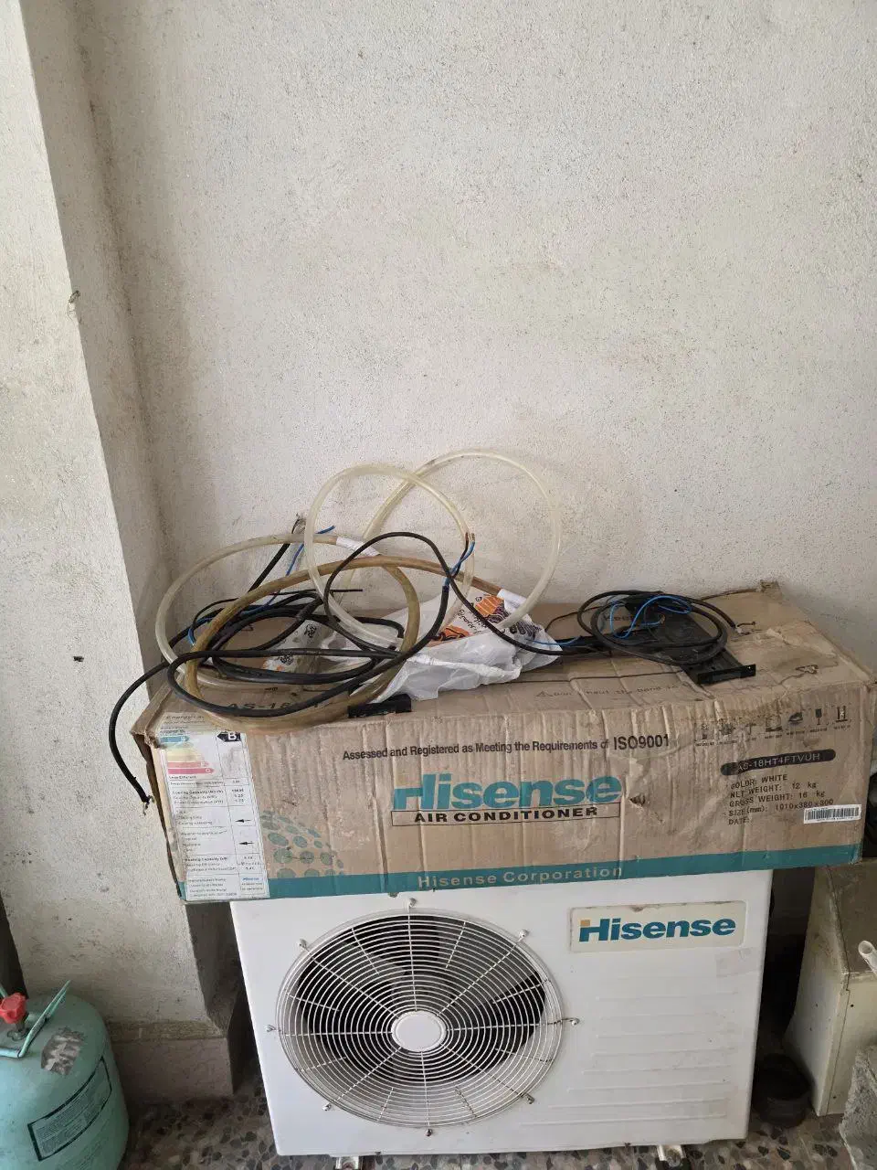 کولر اسپلیت ۱۸ هزار hisense|کولر گازی و فن‌کوئل|لاهیجان, یوسف آباد|دیوار