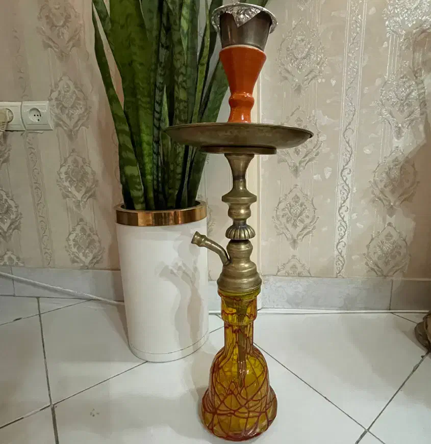 قلیون تنه برنج سنگین دوسیب|کلکسیون و سرگرمی|تهران, افسریه شمالی|دیوار