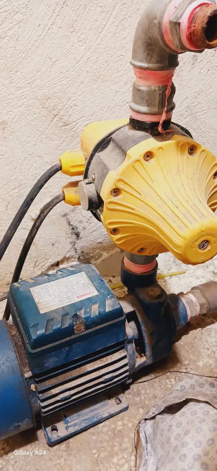 پمپ اب در حد نو کمتر یکسال کارکرده|مصالح و تجهیزات ساختمان|نکا, |دیوار