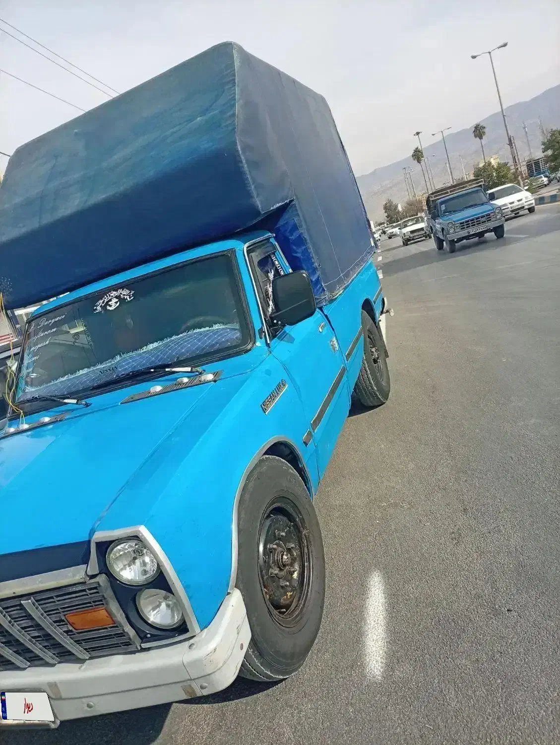 نیسان دوگانه کارخانه مدل 90تحویلی 91تناژ پایین|خودرو سواری و وانت|کوه چنار, |دیوار