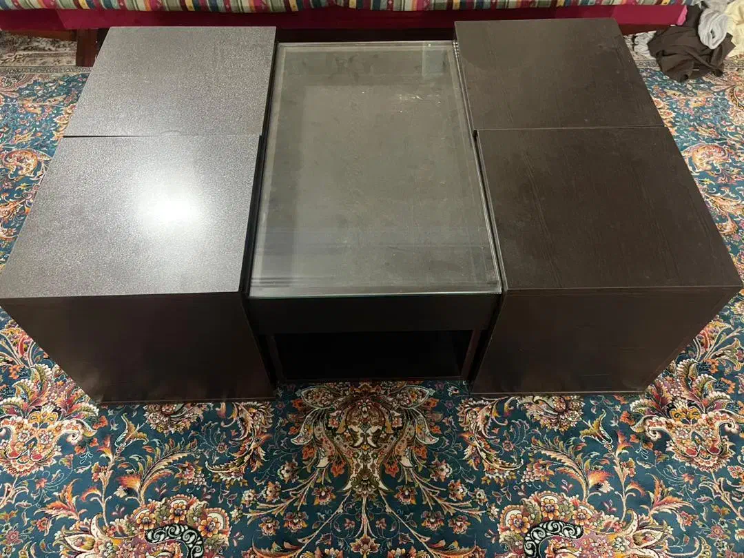 میز عسلی همراه ۴ عدد جلو مبلی|مبلمان خانگی و میز عسلی|آبیک, |دیوار