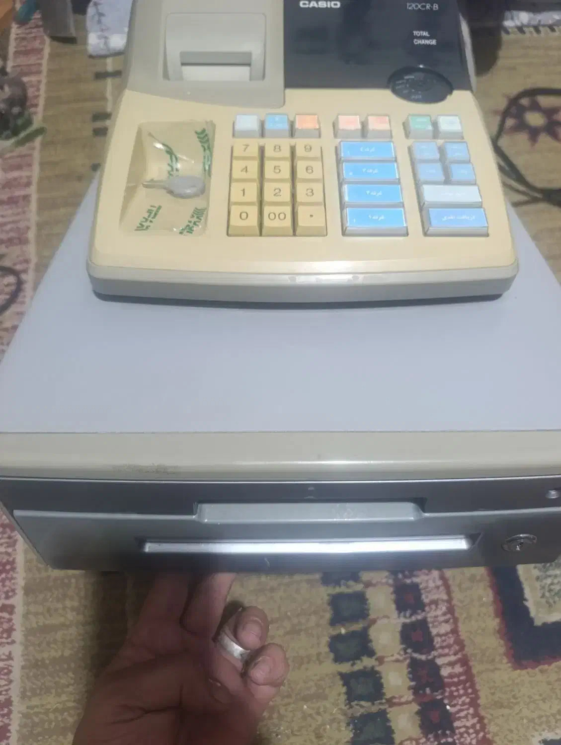 دستگاه ماشین حساب ودخل کشودار پرینتر دار کاسیو|فروشگاه و مغازه|شیراز, دارالرحمه|دیوار