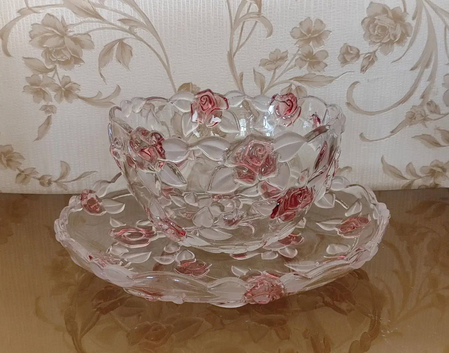 ظروف گل پنبه و والتر|ظروف سرو و پذیرایی|تبریز, |دیوار