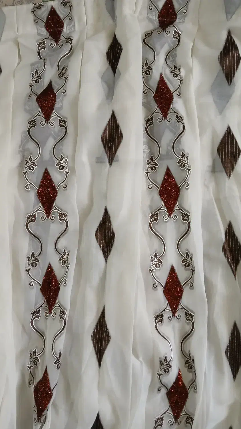 پرده پلیسه|پرده، رانر، رومیزی|قشم, |دیوار